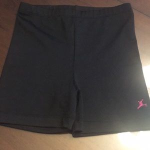 Girls spandex tumbling/dance/gymnastics shorts